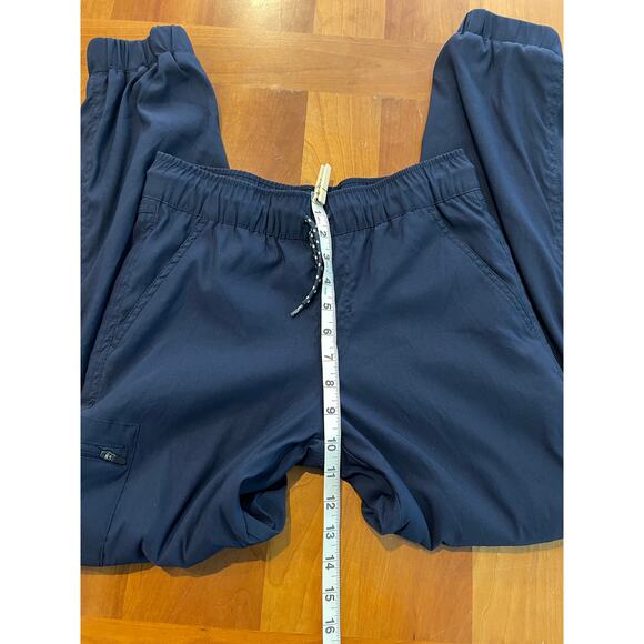 Weatherproof Vintage Jogger Pant Womens Large 14/16 Blue Navy Fleece Lined Cargo - Picture 10 of 11